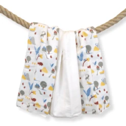 MiniMoois -MiniMoois little molle doeken 3 pack biologisch tuinzicht uit white a329263 1