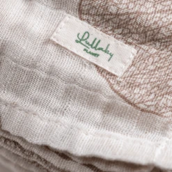 Lullaby Planet Mousseline Watje 65x65cm - Hazelnootbruin -MiniMoois lullaby planet mousseline watje 65x65cm hazelnootbruin a354797 4