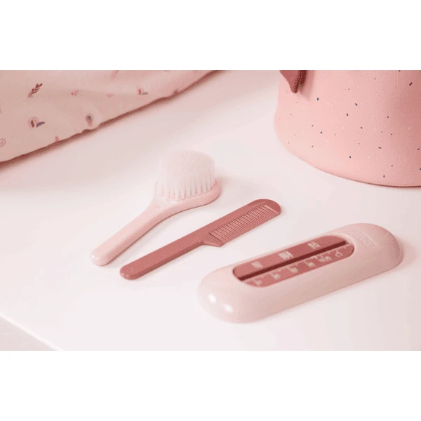Luma ® Baby Care Kam & Borstel Bloesem Roze 4 Luma ® Baby Care Kam & Borstel Bloesem Roze - Afbeelding 2