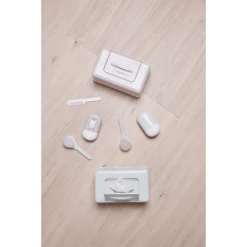 Luma ® Baby Care Kam & Penseel Spikkels Mint -MiniMoois luma baby care kam amp penseel spikkels mint a334853 4