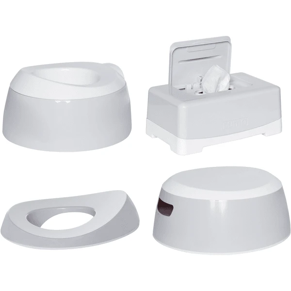 Luma ® Baby Care Toilettrainingsset Light Grijs 3 Luma ® Baby Care Toilettrainingsset Light Grijs