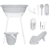 Luma® Babycare Bad- En Verzorgingsset Light Grey -MiniMoois luma babycare bad en verzorgingsset light grey a263411