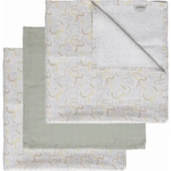 Luma ® Gaasdoeken 3-pack 70 X 70 Cm Multi Lines