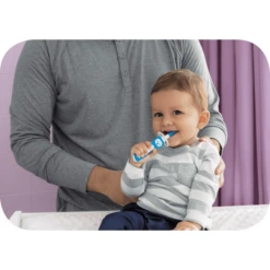 MAM Learn To Brush Set Jongens 6+ Maanden -MiniMoois mam learn to brush set jongens 6 maanden a014118 2