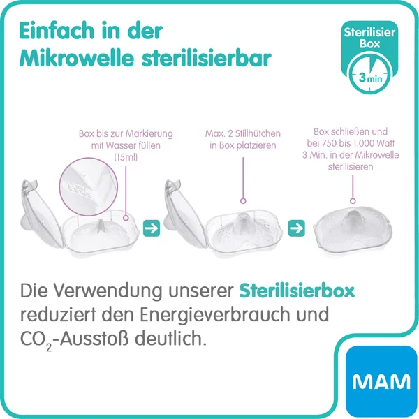 MAM Verplegingsmuts Maat M 2 Stuks 7 MAM Verplegingsmuts Maat M 2 Stuks - Afbeelding 5