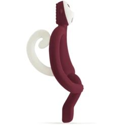 Matchstick Monkey Bijtring Aap Original , Wijnrood -MiniMoois matchstick monkey bijtring aap original wijnrood a369784 3
