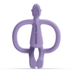 Matchstick Monkey Bijtring Aap, Paars -MiniMoois matchstick monkey bijtring aap paars a369696 2