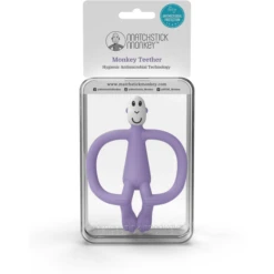 Matchstick Monkey Bijtring Aap, Paars -MiniMoois matchstick monkey bijtring aap paars a369696 4