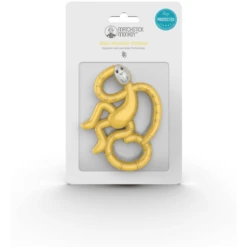 Matchstick Monkey Bijtring Aapje Mini, Geel -MiniMoois matchstick monkey bijtring aapje mini geel a369692 4