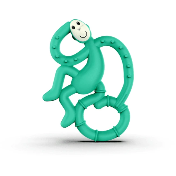 Matchstick Monkey Bijtring Aapje Mini, Groen 3 Matchstick Monkey Bijtring Aapje Mini, Groen
