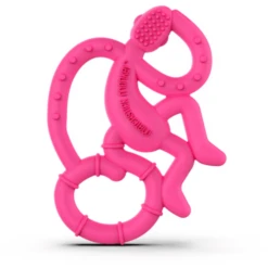 Matchstick Monkey Bijtring Aapje Mini, Roze -MiniMoois matchstick monkey bijtring aapje mini roze a369690 2