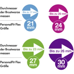 Medela Borstkapjes PersonalFit Flex 2 Stuks 24mm 10 Medela Borstkapjes PersonalFit Flex 2 Stuks 24mm -MiniMoois medela borstkapjes personalfit flex 2 stuks 24mm a288176 3