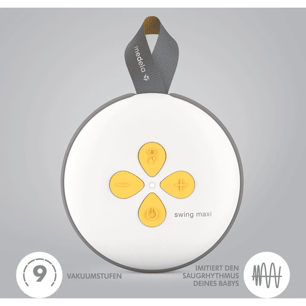 Medela Elektrische Dubbele Borstkolf Swing Maxi - De Nieuwe Generatie 7 Medela Elektrische Dubbele Borstkolf Swing Maxi - De Nieuwe Generatie - Afbeelding 5