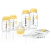 MEDELA Set Voor Het Bewaren En Voeden Van Moedermelk -MiniMoois medela set voor het bewaren en voeden van moedermelk a129452