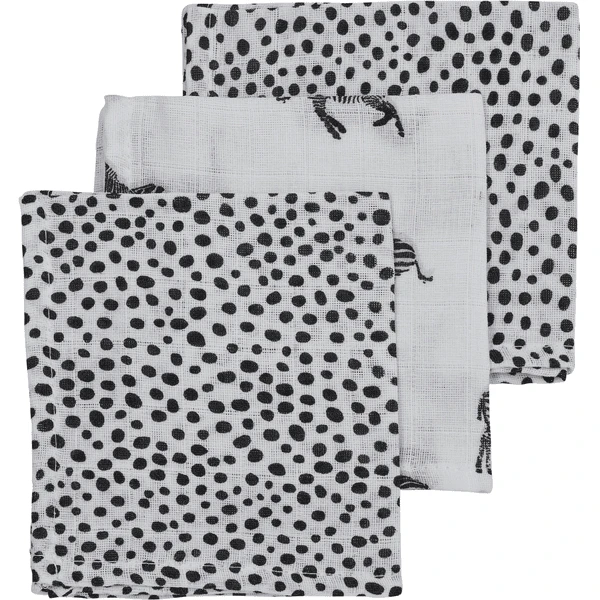Meyco Boerendoeken 3-Pack Zebra Dier/Cheetah 30 X 30 Cm 5 Meyco Boerendoeken 3-Pack Zebra Dier/Cheetah 30 X 30 Cm - Afbeelding 3