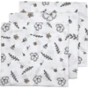 Meyco Gaasluiers 3-pack Floral 70 X 70 Cm -MiniMoois meyco gaasluiers 3 pack floral 70 x 70 cm a329350
