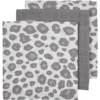 Meyco Gaasluiers 3-Pack Panter Neutraal/Grijs 70 X 70 Cm -MiniMoois meyco gaasluiers 3 pack panter neutraal grijs 70 x 70 cm a353086