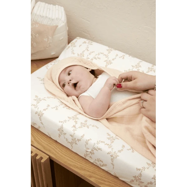 Meyco Hooded Handdoek Uni Soft Peach 7 Meyco Hooded Handdoek Uni Soft Peach - Afbeelding 5