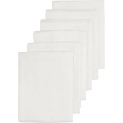 Meyco Hydrofiele Doeken 6-pack Wit 70 X 70 Cm 5 Meyco Hydrofiele Doeken 6-pack Wit 70 X 70 Cm -MiniMoois meyco hydrofiele doeken 6 pack wit 70 x 70 cm a329337 1