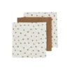 Meyco Muslin Gauze Luiers 3 Pack Mini Panter Toffee -MiniMoois meyco muslin gauze luiers 3 pack mini panter toffee a379397