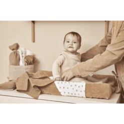 Meyco Muslin Gauze Luiers 3 Pack Mini Panter Toffee -MiniMoois meyco muslin gauze luiers 3 pack mini panter toffee a379397 3