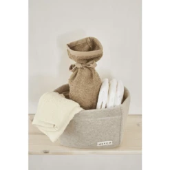 MEYCO Poepdoekjes Pak Van 6 Wit/geel/bruin -MiniMoois meyco poepdoekjes pak van 6 wit geel bruin a384807 1