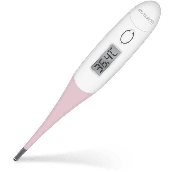 Miniland Thermometer-Set Roze/wit 4 Miniland Thermometer-Set Roze/wit - Afbeelding 2