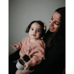 Mushie Bijtring Bloem Armband, Gedroogde Tijm/Kers/ Natural , 3 Stuks -MiniMoois mushie bijtring bloem armband gedroogde tijm kers natural 3 stuks a399254 2