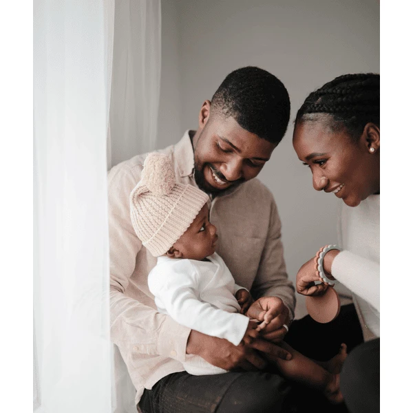 Mushie Bijtring Bloem Armband, Steel /Dove Gray/ Stone , 3 Stuks 4 Mushie Bijtring Bloem Armband, Steel /Dove Gray/ Stone , 3 Stuks - Afbeelding 2