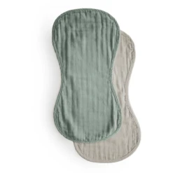 Mushie Burp Doekje Mousseline Roman Green /Mist 2-pack -MiniMoois mushie burp doekje mousseline roman green mist 2 pack a401192 4