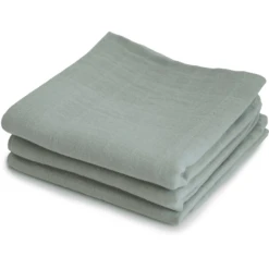 Mushie Musslin Doeken 3-Pack Sage -MiniMoois mushie musslin doeken 3 pack sage a401248 4