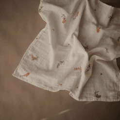 Mushie Musslintowels 3-pack Flower -MiniMoois mushie musslintowels 3 pack flower a401246 2