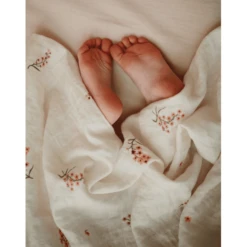 Mushie Musslintowels 3-pack Flower -MiniMoois mushie musslintowels 3 pack flower a401246 4