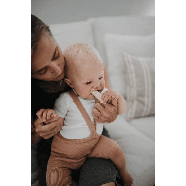 Mushie Vingertandenborstel Stone /Tradewinds 7 Mushie Vingertandenborstel Stone /Tradewinds - Afbeelding 5