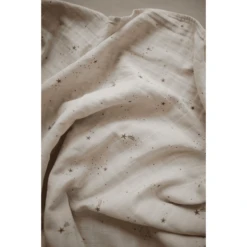 Mushie Wikkel Mousseline Vallend Stars 120 X120 Cm -MiniMoois mushie wikkel mousseline vallend stars 120 x120 cm a401183 3