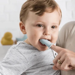 Nattou Set Van 2 Babytandenborstels Blauw -MiniMoois nattou set van 2 babytandenborstels blauw a380933 2