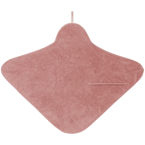 Noppies Badhanddoek Met Capuchon Clover Badstof Misty Rose 4 Noppies Badhanddoek Met Capuchon Clover Badstof Misty Rose - Afbeelding 2