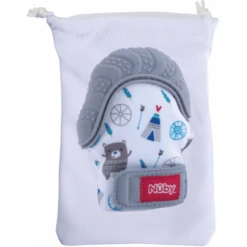 Nuby Nûby Bijthandje Happy Hands In Grijs -MiniMoois nuby bijthandje happy hands in grijs a310362 4