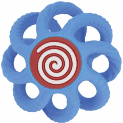 Nuby Nûby Siliconen Bijtbal Klein In Blauw