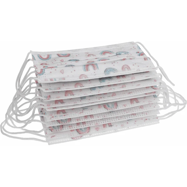 Nuby Nûby Wegwerpmasker Voor Elke Dag, Pak Van 10, Mond- En Neusbescherming Voor Kinderen Van 4-12 Jaar, 3-lagig Voor Meisjes 7 Nuby Nûby Wegwerpmasker Voor Elke Dag, Pak Van 10, Mond- En Neusbescherming Voor Kinderen Van 4-12 Jaar, 3-lagig Voor Meisjes - Afbeelding 5