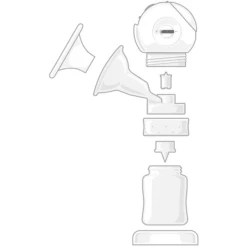 NUK Luna Elektrische 2-fasen Comfort-kolf -MiniMoois nuk luna elektrische 2 fasen comfort kolf a082421 4