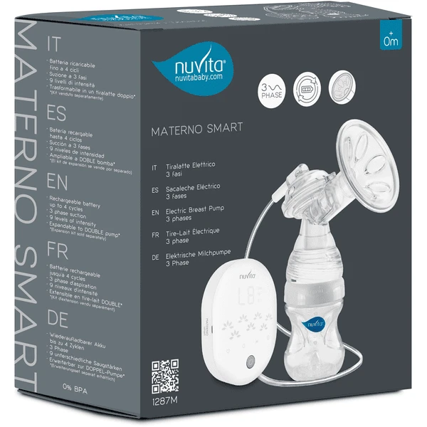 Nuvita Elektrische Borstkolf Drietraps Systeem Materno Smart 7 Nuvita Elektrische Borstkolf Drietraps Systeem Materno Smart - Afbeelding 5