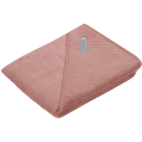 Odenwälder Badcape Met Capuchon Uni Cranberry 6 Odenwälder Badcape Met Capuchon Uni Cranberry - Afbeelding 4