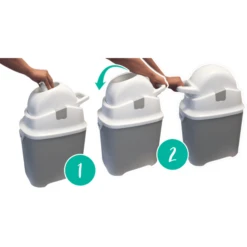 OdoCare ONE Luieremmer Zilver 10 OdoCare ONE Luieremmer Zilver -MiniMoois odocare one luieremmer zilver a282738 3