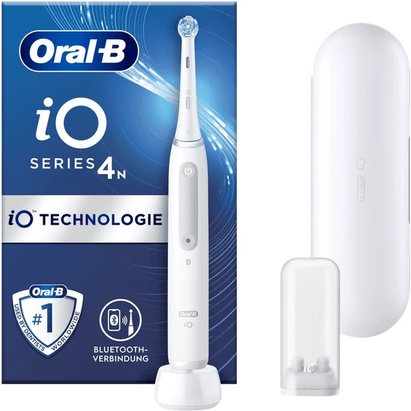 Oral B Oral-B Elektrische Tandenborstel, IO Series 4 Met Reisetui Heel White 5 Oral B Oral-B Elektrische Tandenborstel, IO Series 4 Met Reisetui Heel White - Afbeelding 3
