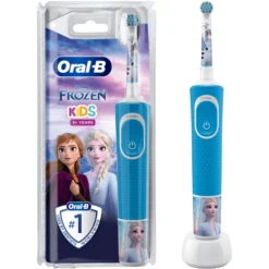 Oral B Oral-B Elektrische Tandenborstel, Vitality 100 Kids, Frozen -MiniMoois oral b elektrische tandenborstel vitality 100 kids frozen a414744 2