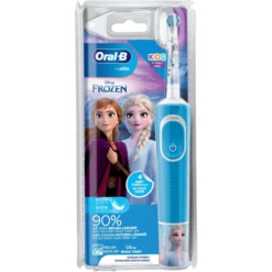 Oral B Oral-B Elektrische Tandenborstel, Vitality 100 Kids, Frozen -MiniMoois oral b elektrische tandenborstel vitality 100 kids frozen a414744 3