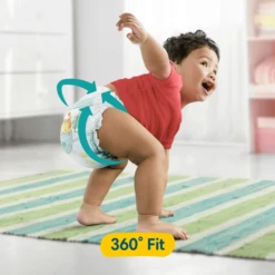 Pampers® Pampers Baby-Dry Broekjes, Maat 7 Extra Large 17+ Kg, Maxi Pack (1 X 60 Broekjes -MiniMoois pampers baby dry broekjes maat 7 extra large 17 kg maxi pack 1 x 60 broekjes a413112 1
