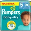 Pampers® Pampers Baby-Dry Luiers, Maat 5 Junior , 11-16kg, Maxi Pack (1 X 90 Luiers) -MiniMoois pampers baby dry luiers maat 5 junior 11 16kg maxi pack 1 x 90 luiers a411433