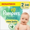 Pampers® Pampers Harmonie Maat 2, 4kg - 8kg, Maandbox (1x240 Luiers) -MiniMoois pampers harmonie maat 2 4kg 8kg maandbox 1x240 luiers a406901